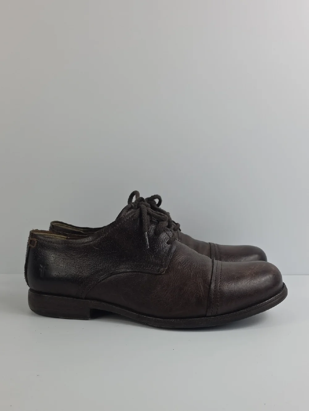 Frye Johnny‎ Brown Leather Men's Oxford Shoes Size 11.5